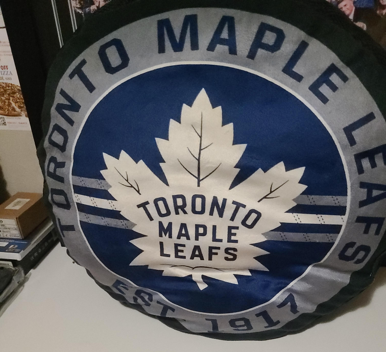 Toronto Maple Leafs Round Cushion