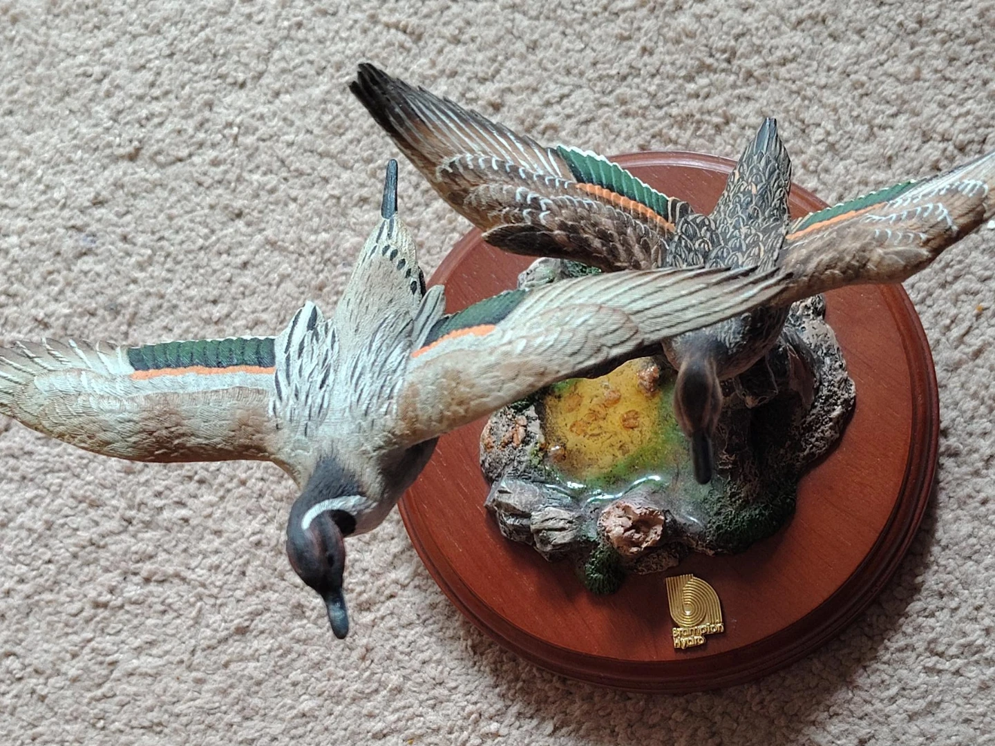 Peaktime Collection Hand Painted Duck Figurine