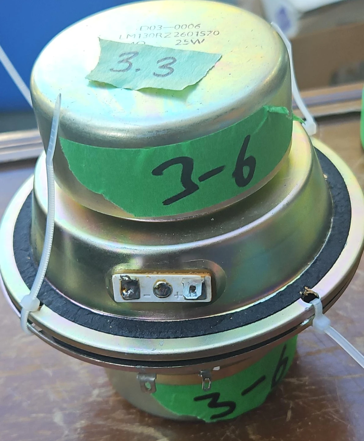 Replacement Speaker Driver D03-0006 4 Ohm 25W