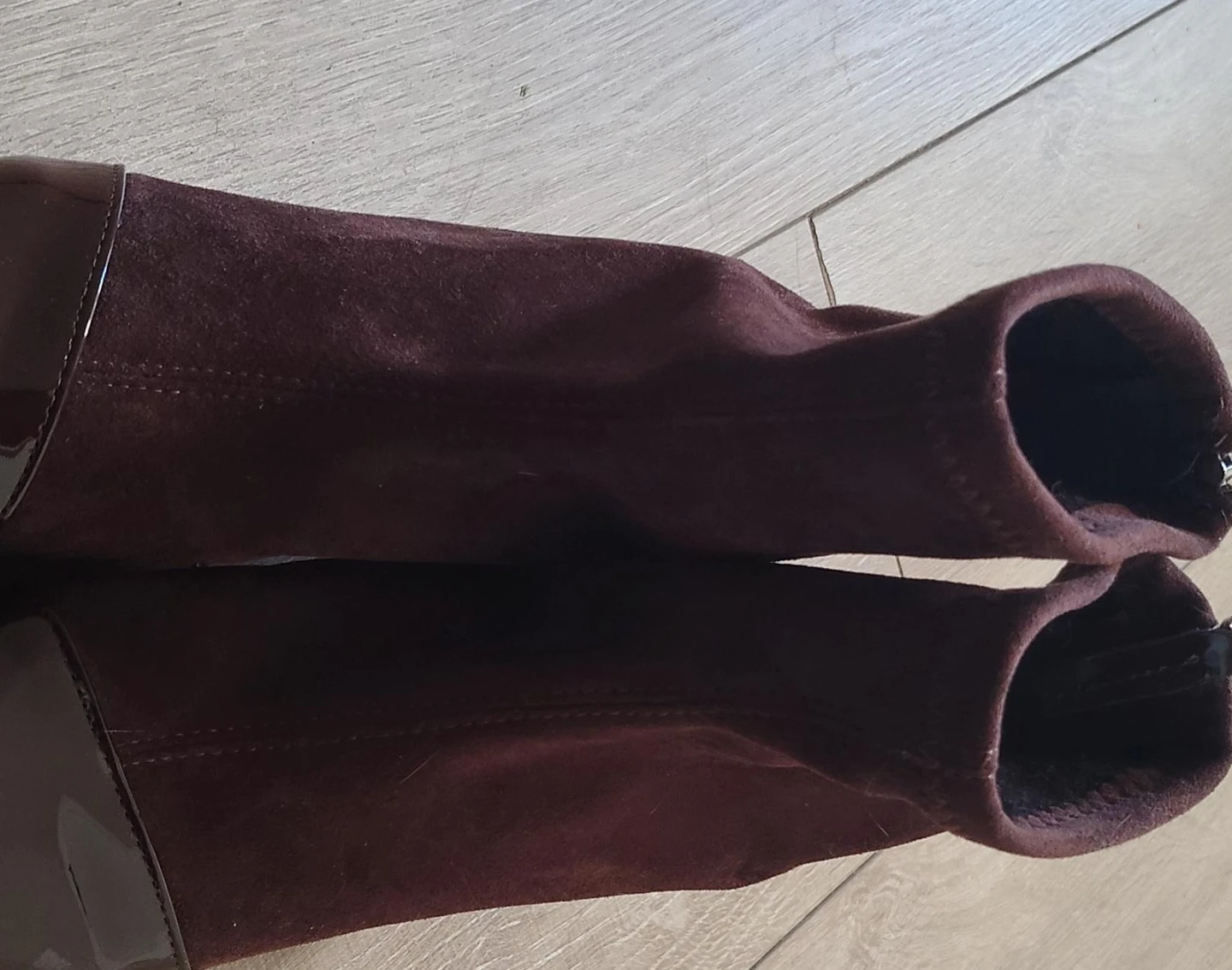 Brown Suede Boots