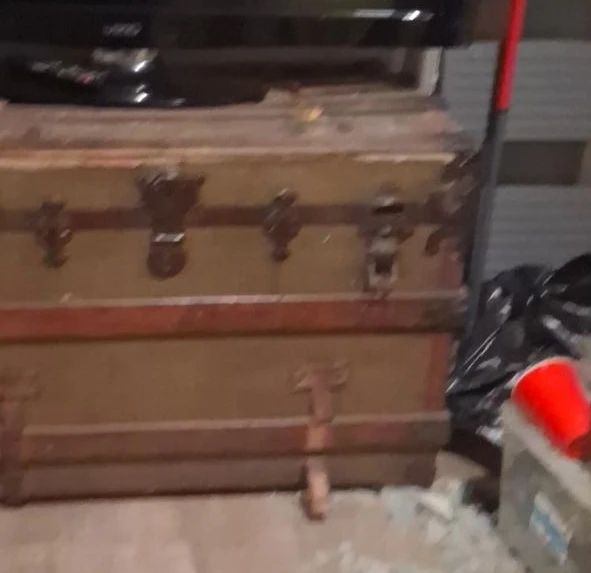 Vintage Antique Storage Trunk