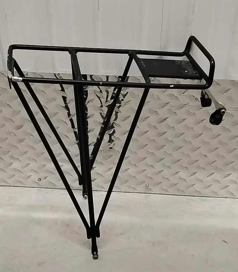 Black Rear Bicycle Cargo Rack