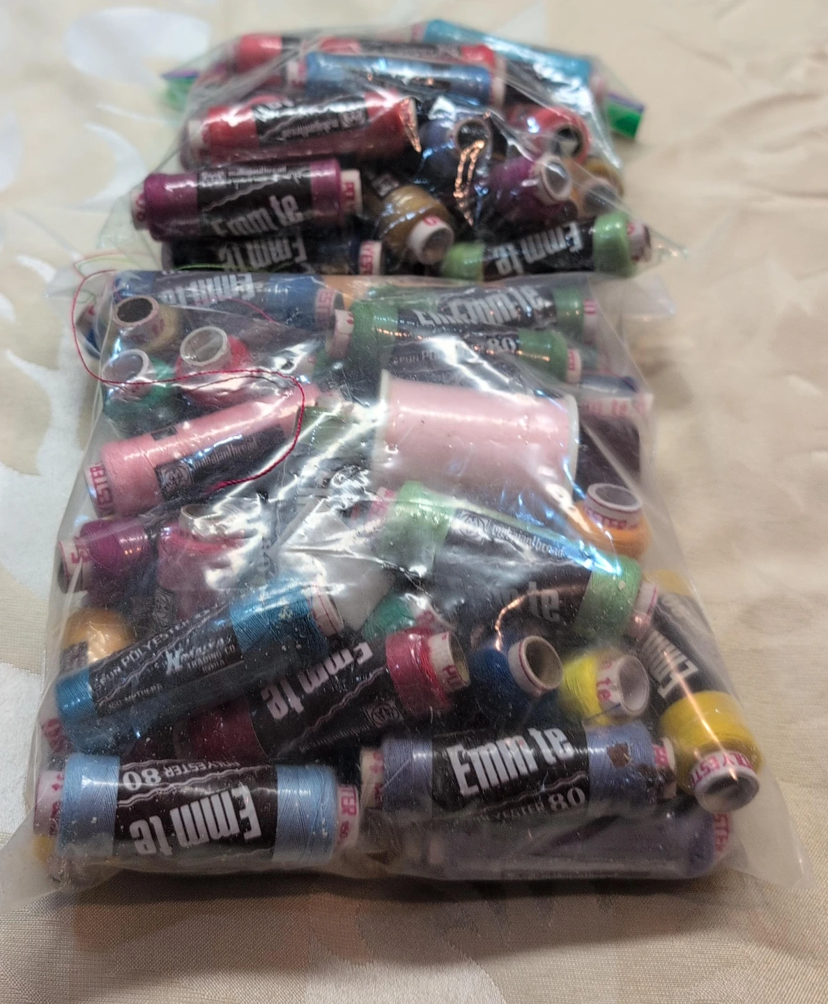 Emm-te Polyester Sewing Thread Spools