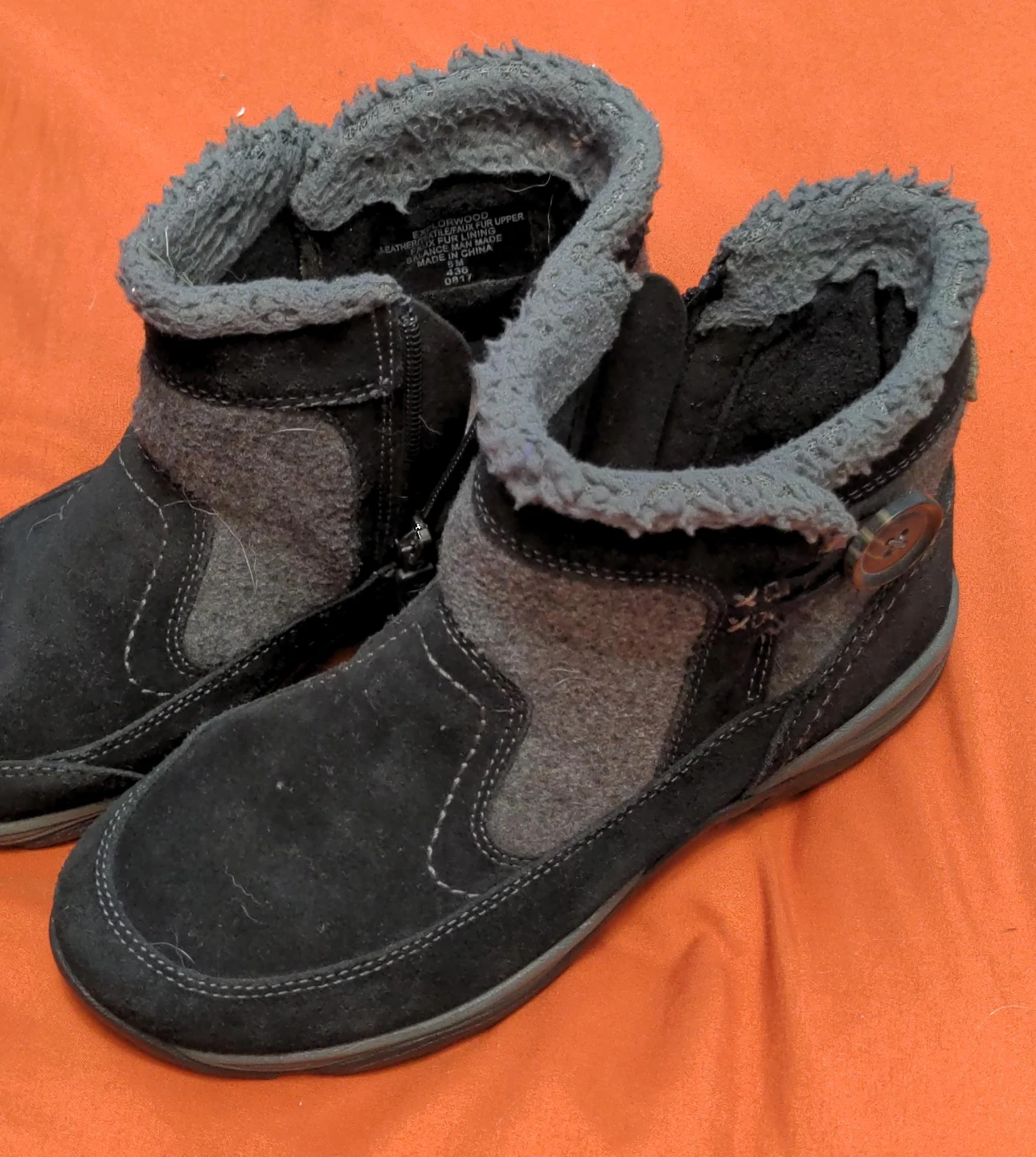 Easy Spirit Explorwood Boots Size 6M