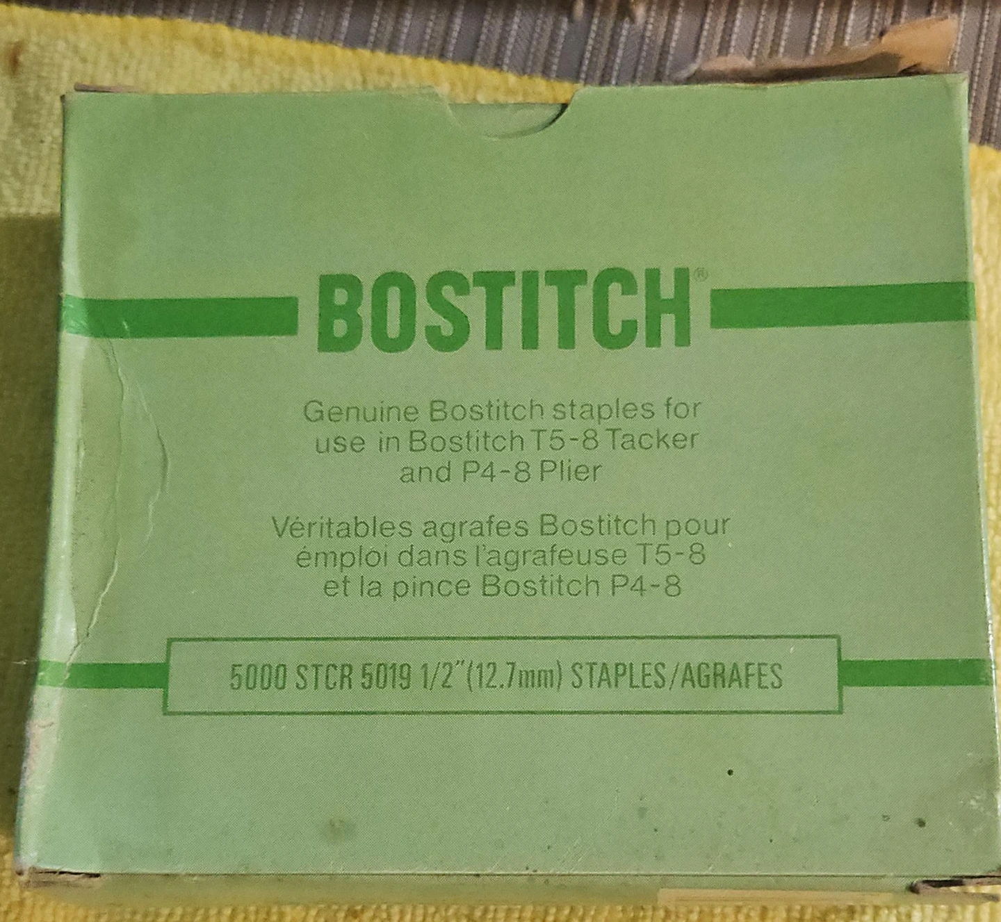 Bostitch STCR 5019 1/2" Staples