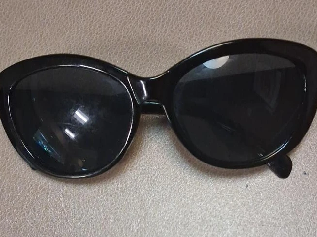 Black Cat-Eye Sunglasses