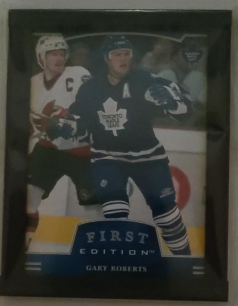 Gary Roberts Toronto Maple Leafs First Edition Card