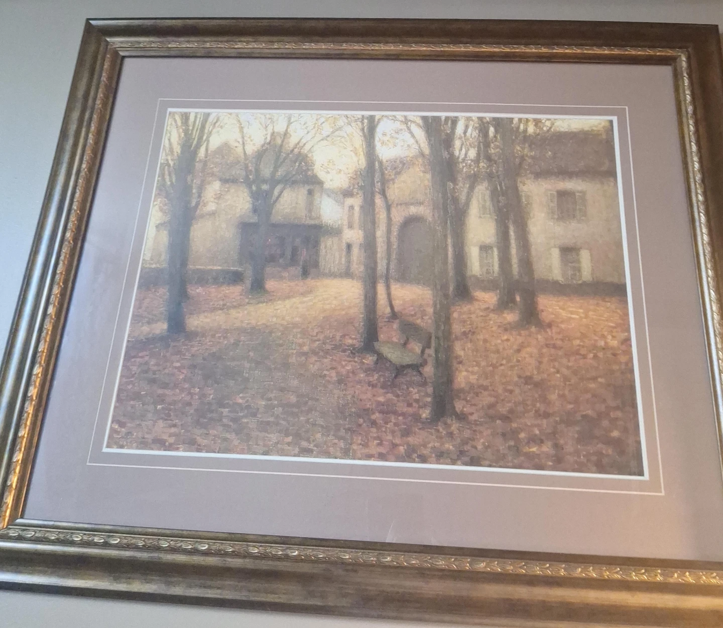 Framed Landscape Print 3 feet 7 inch 3 feet 7inchs