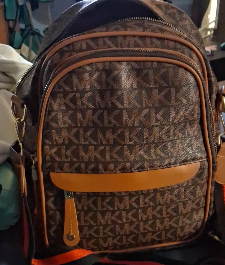 Michael Kors Monogram Backpack