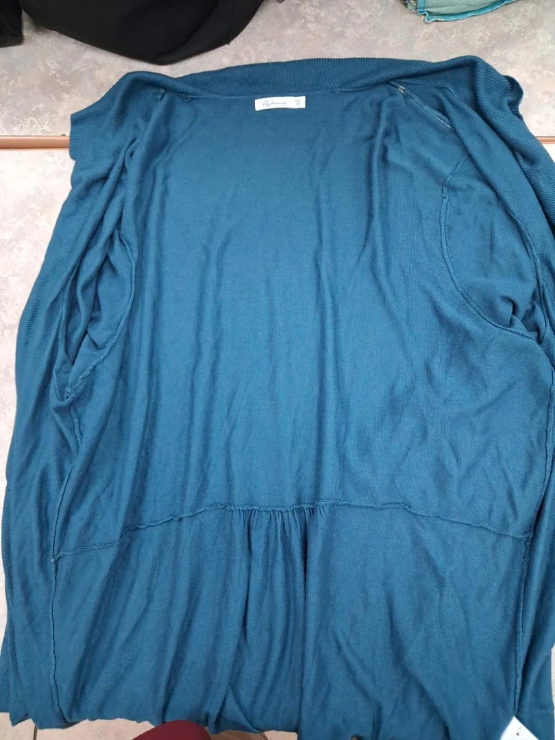 Reitmans Teal Cardigan