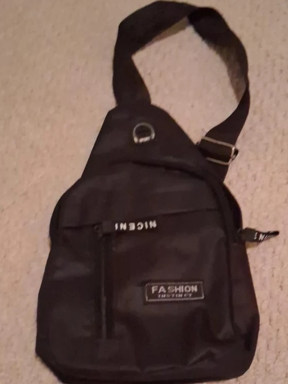 Fashion Instinct Black Sling Bag