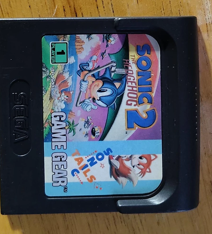 Sonic the Hedgehog 2 Game Gear