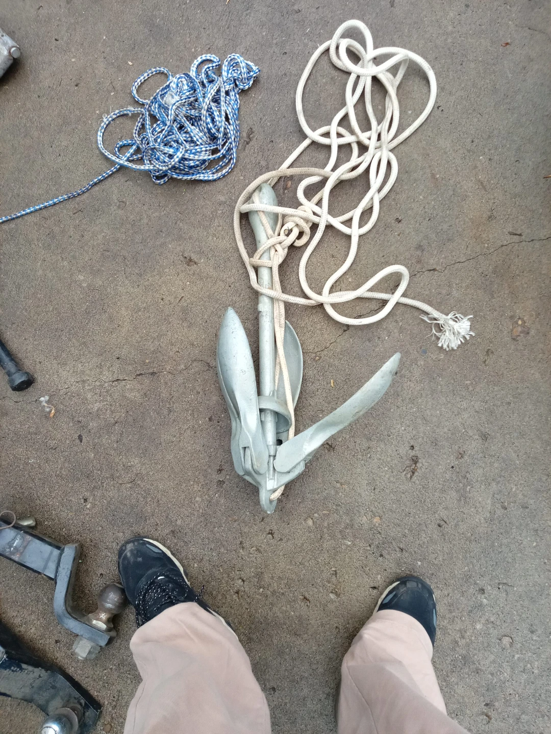 Boat Anchor with Rope