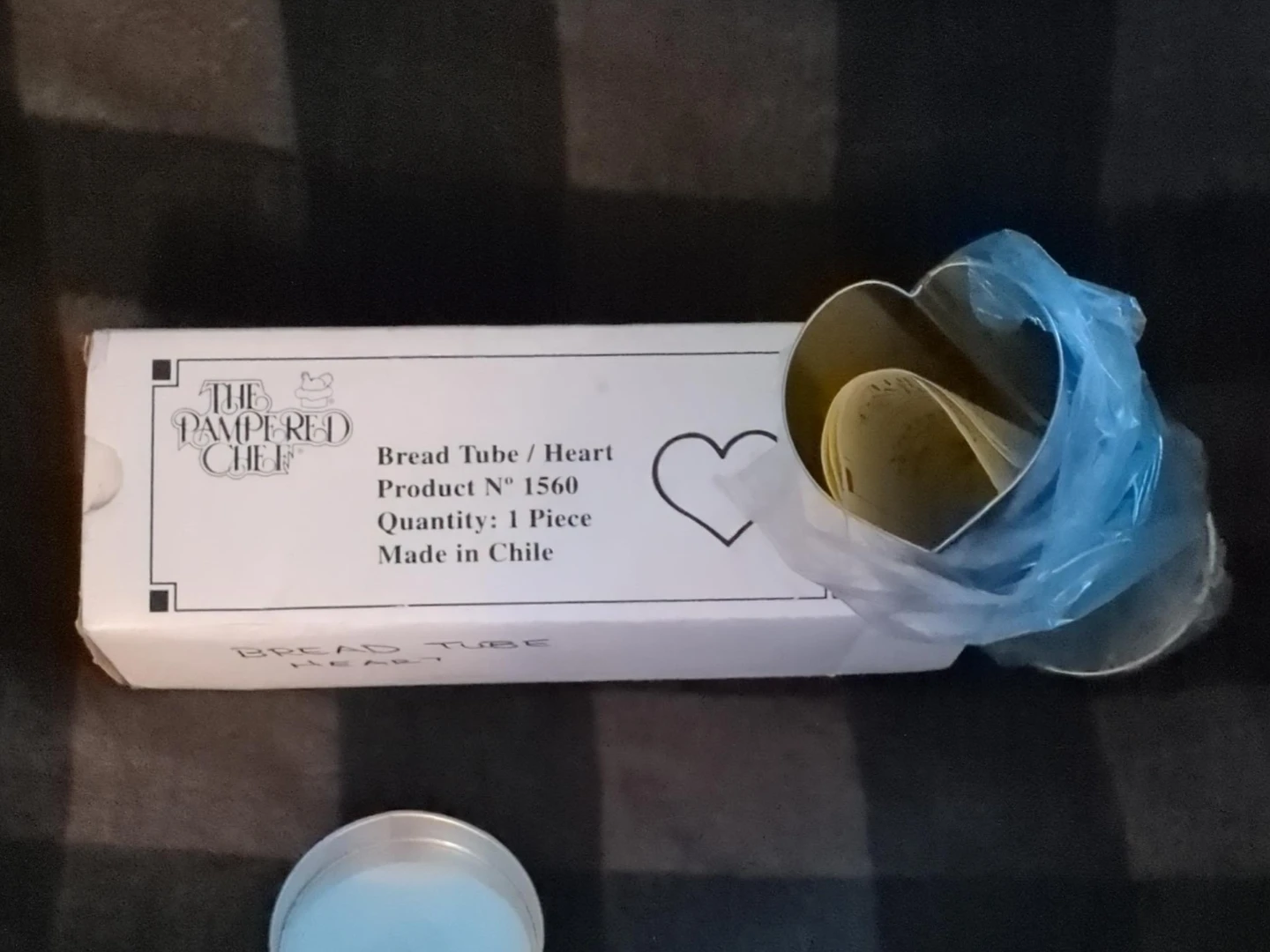 The Pampered Chef Heart Bread Tube 1560