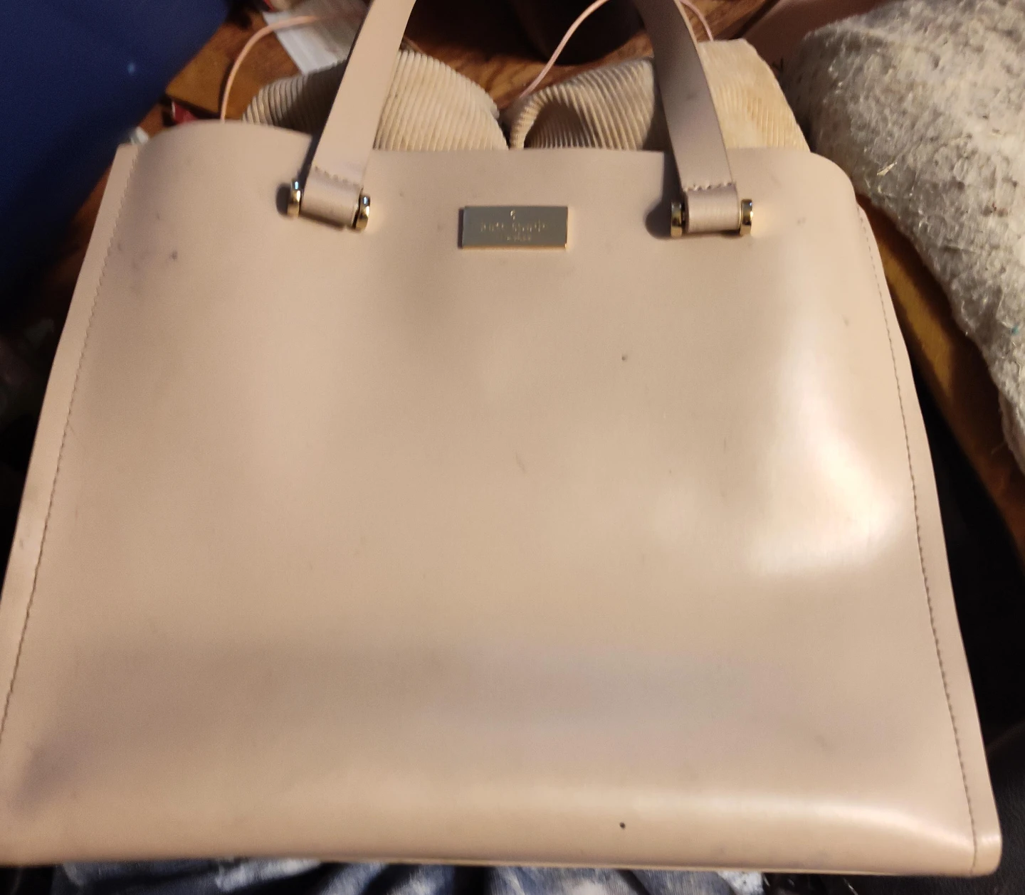 Kate Spade Beige Tote Bag
