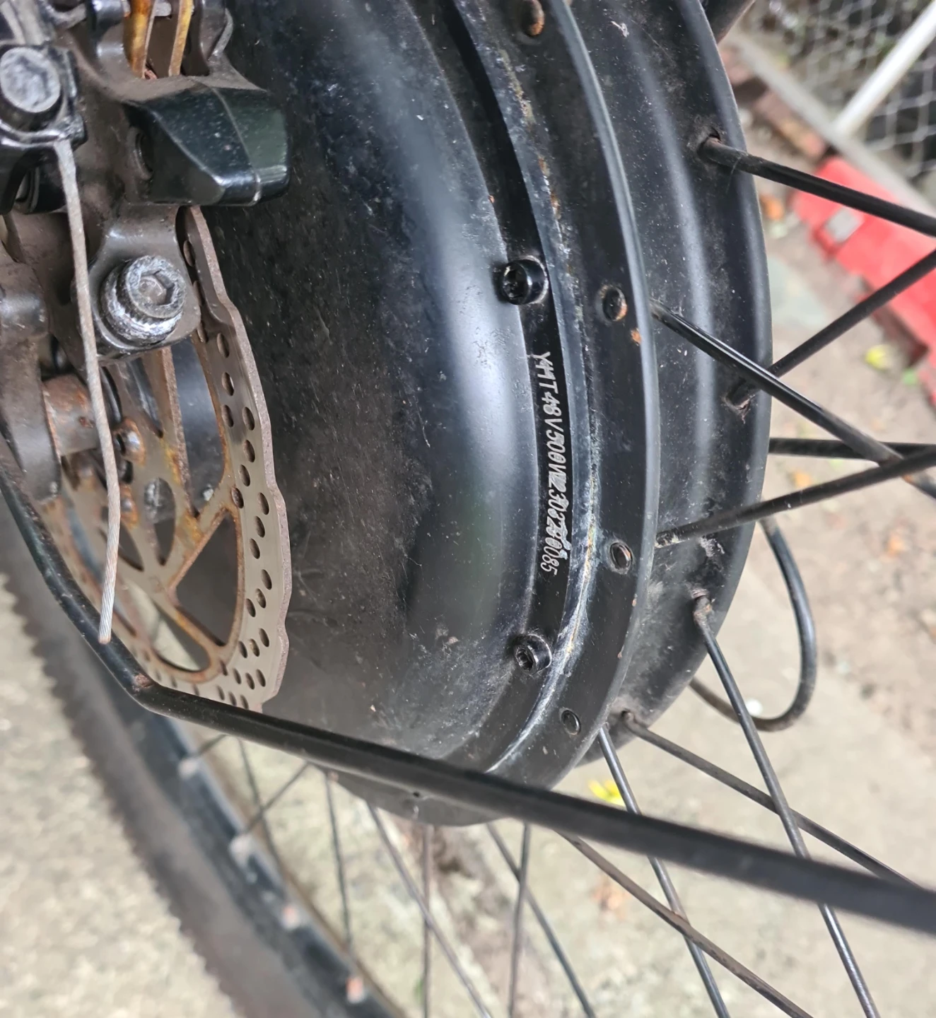 48V 500W Electric Bicycle Hub Motor