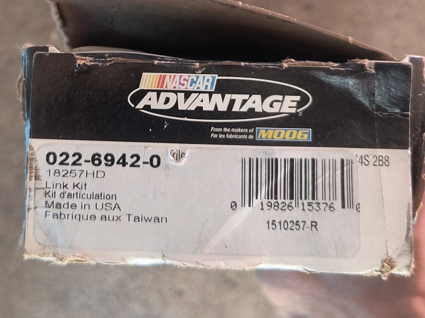 NASCAR Advantage Link Kit 022-6942-0