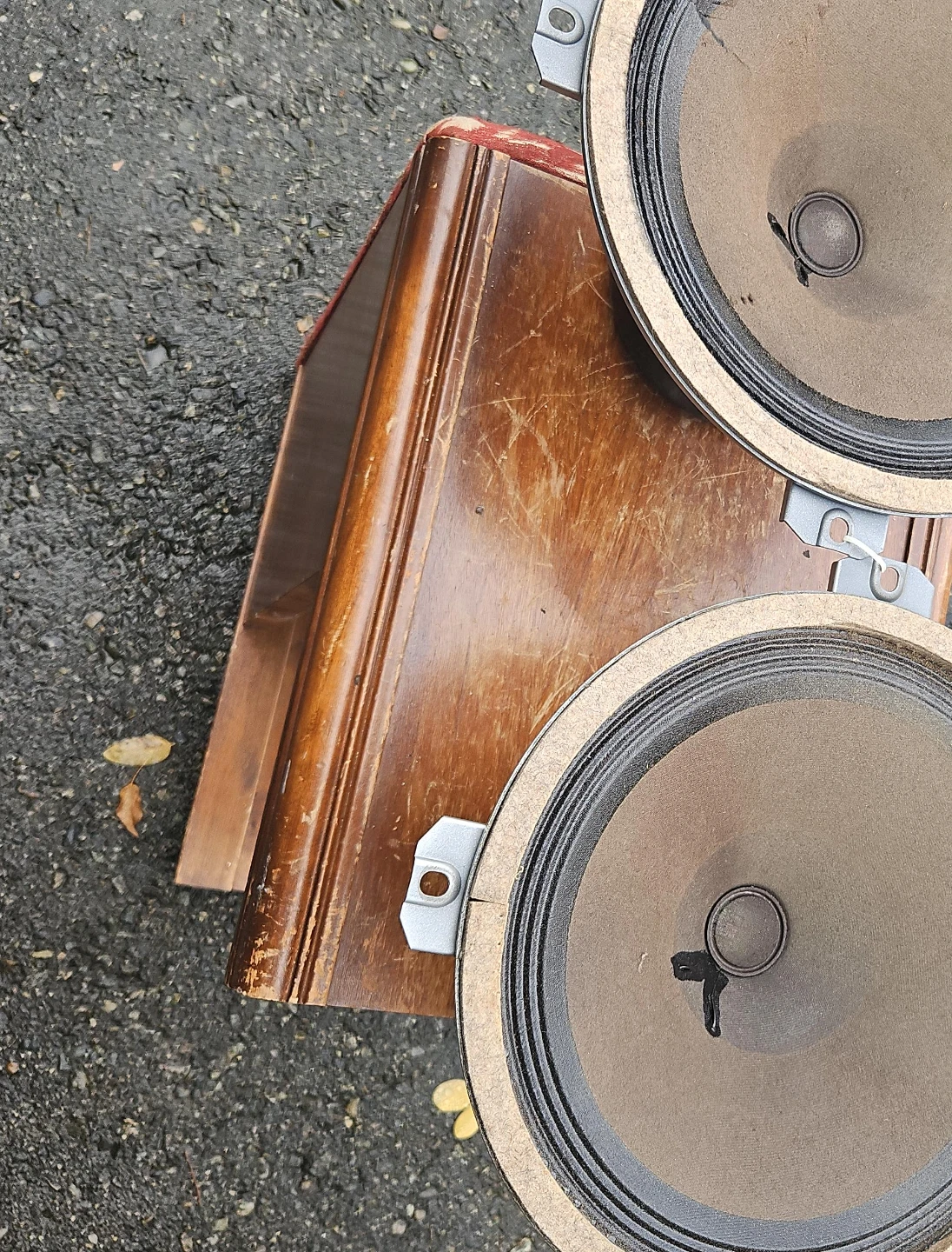 Pair of Vintage 17cm Replacement Speakers