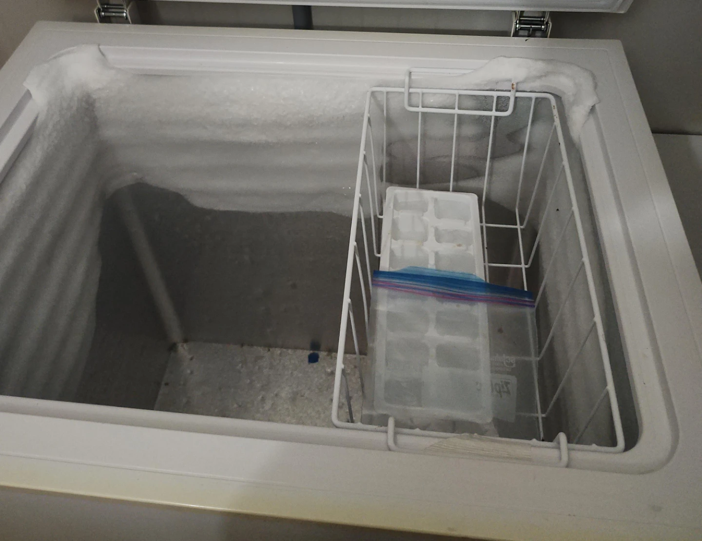 White Chest Freezer