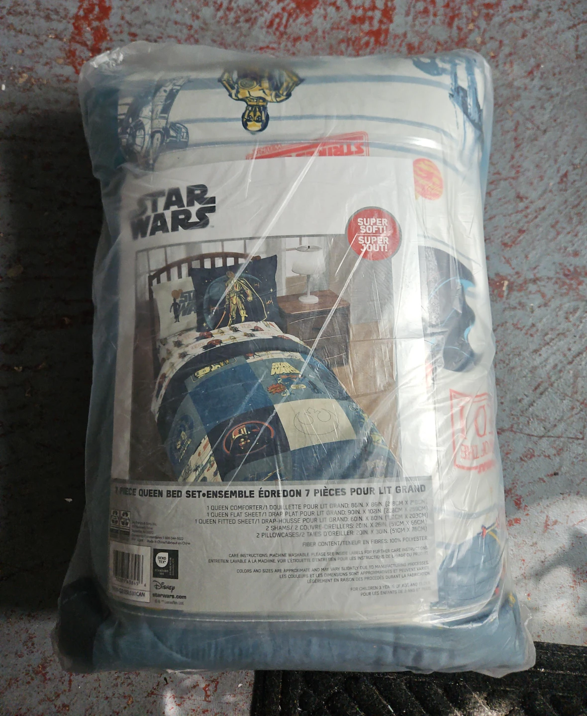 Star Wars Queen 7-Piece Bed Set