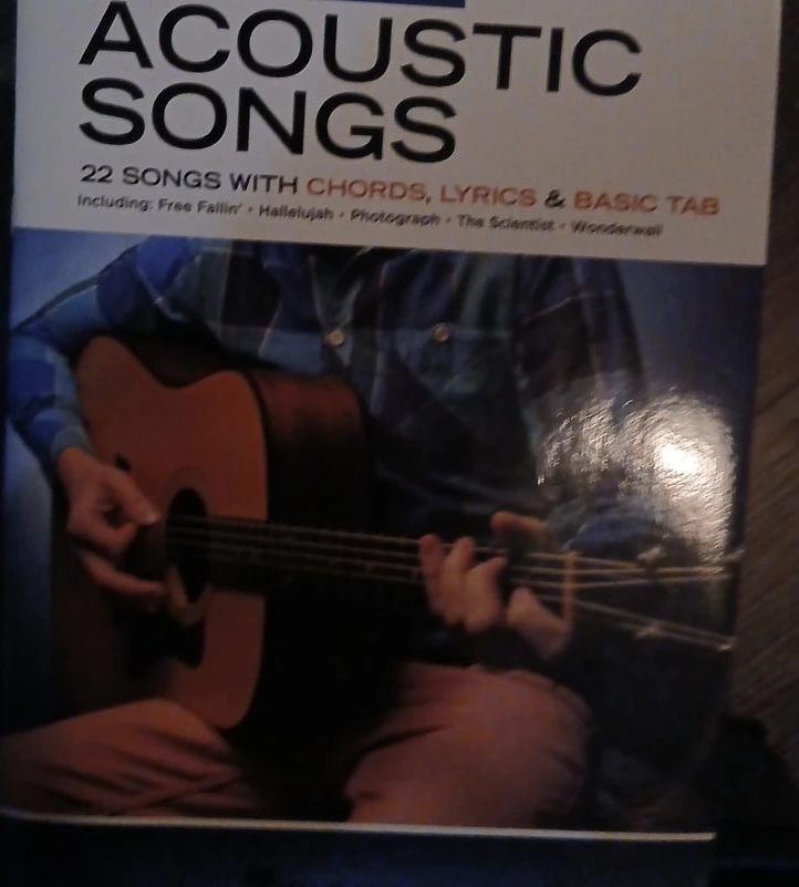 Acoustic Songs Music Book