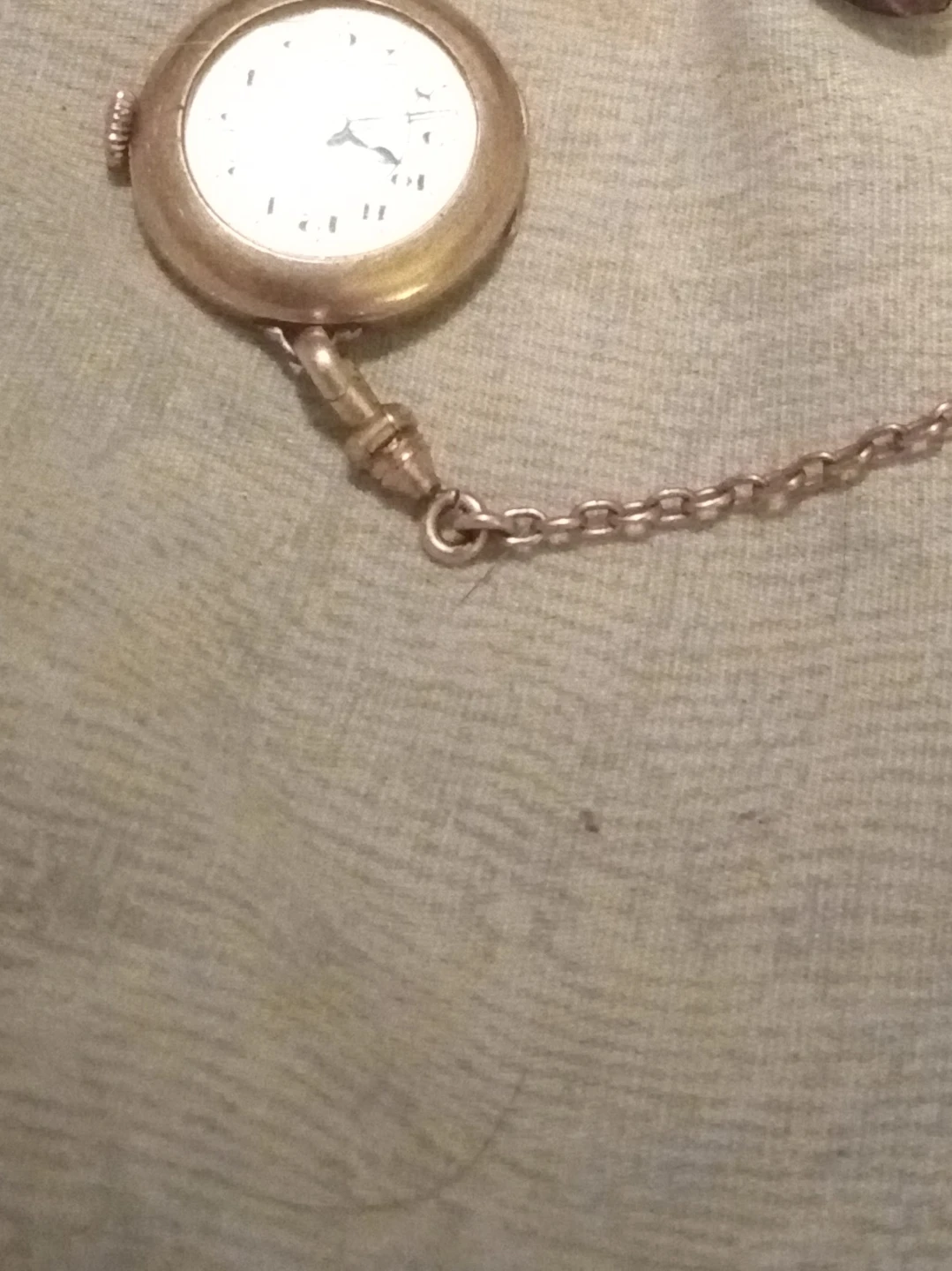 Vintage Gold Tone Pendant Watch