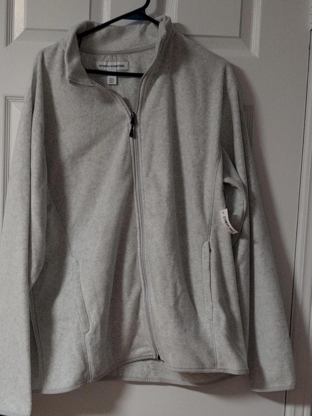 Amazon Essentials Grey Fleece Jacket