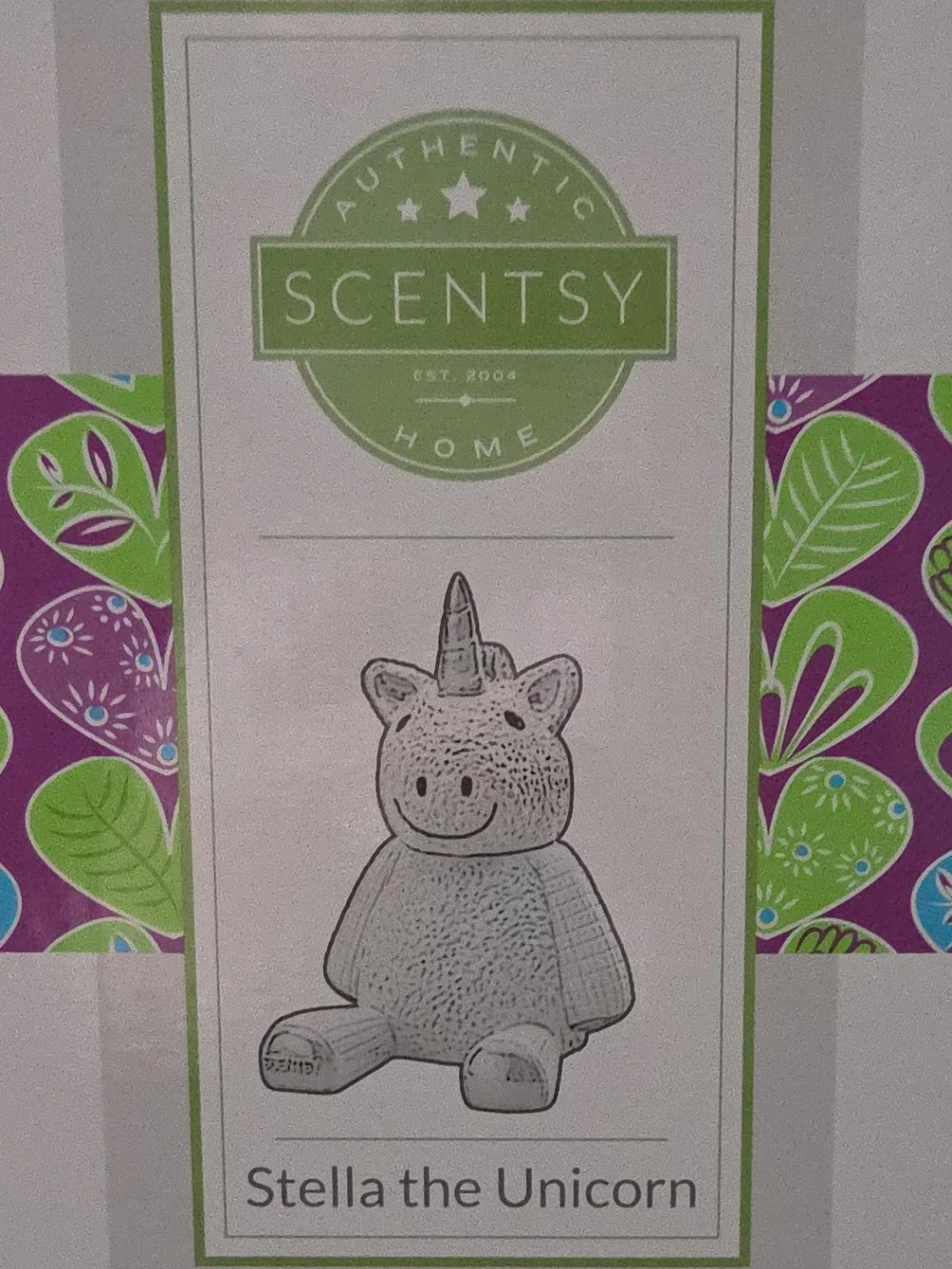 Stella the Unicorn Scensty Warmer