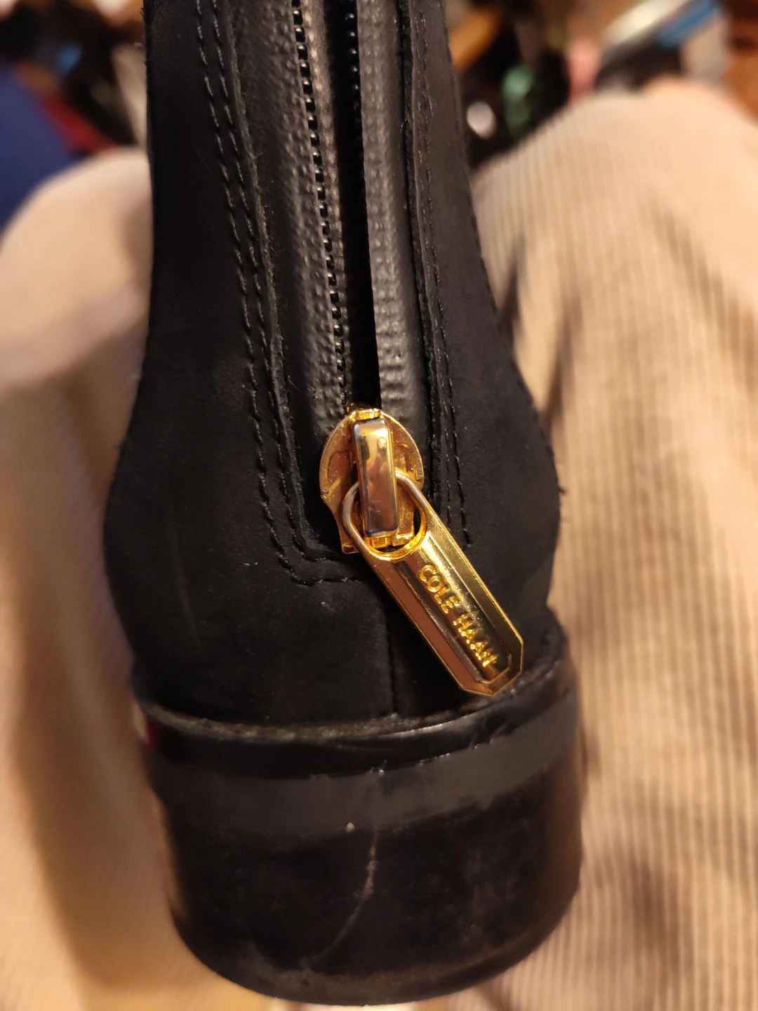 Cole Haan Black Chelsea Boots