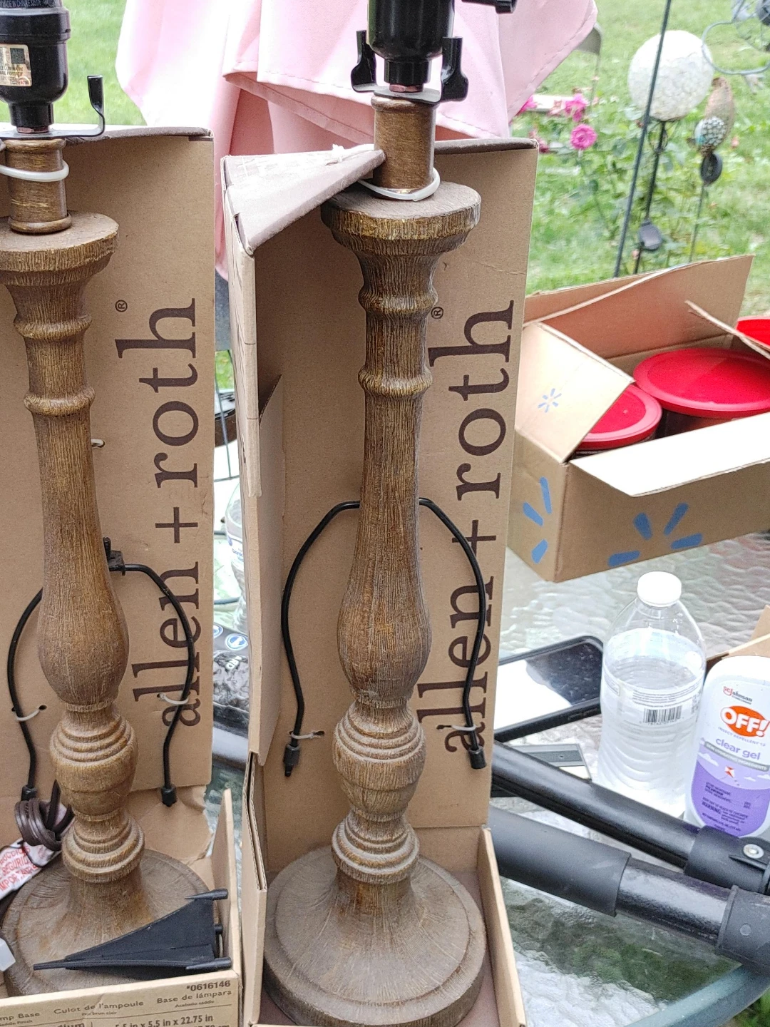 Pair of Allen + Roth Table Lamps