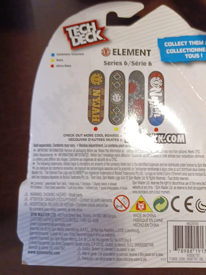 Tech Deck Element Series 6 Fingerboard