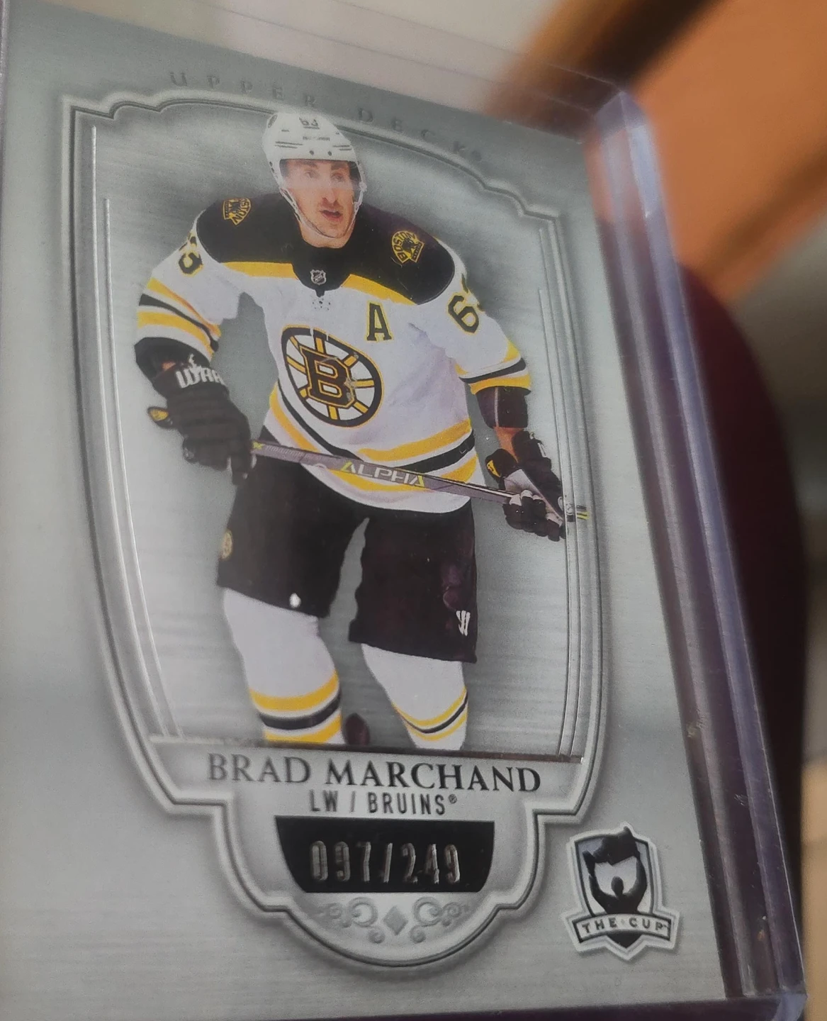 Brad Marchand Upper Deck The Cup Card