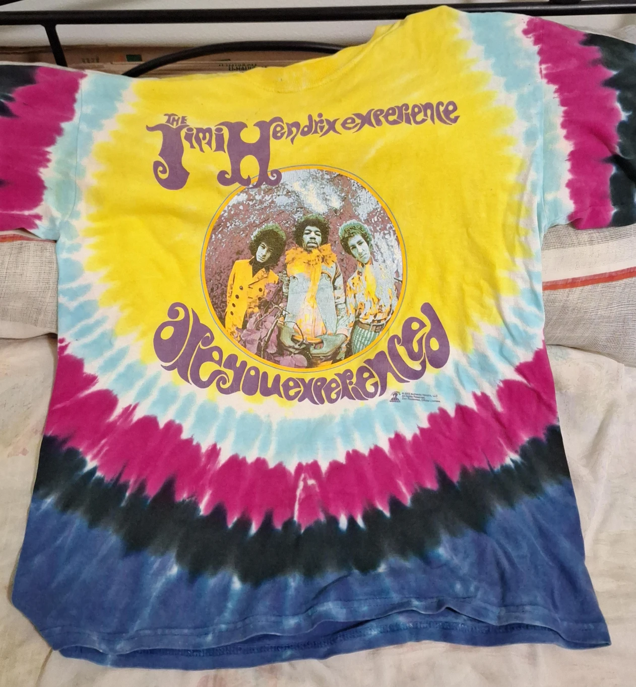 The Jimi Hendrix Experience Are You Experienced Tie-Dye Shirt