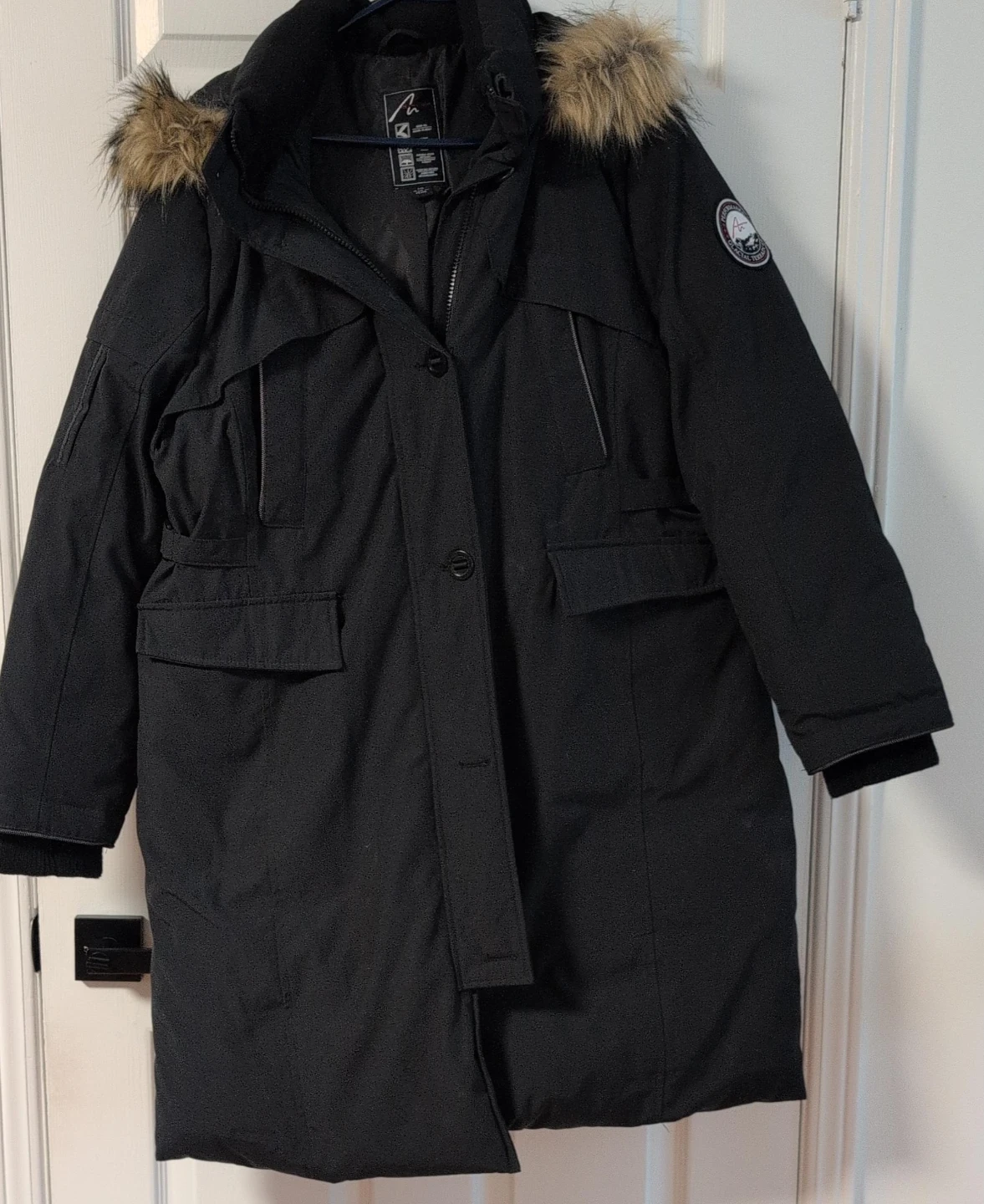 Arctic Expedition Black Parka