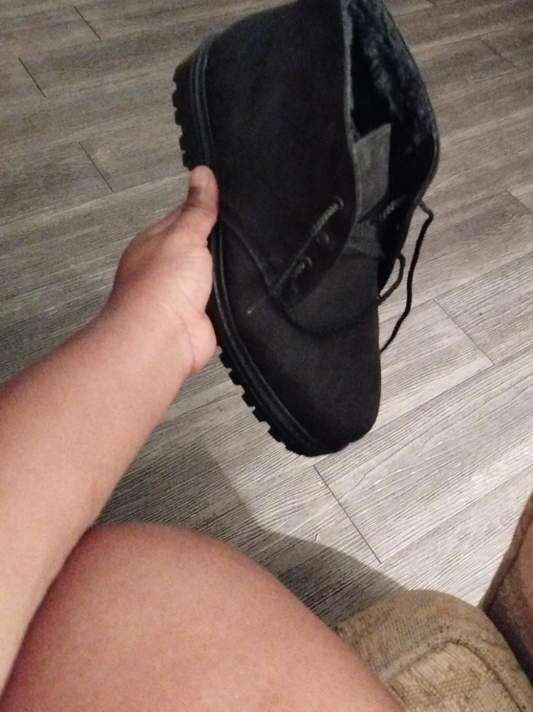 Black Suede Ankle Boots