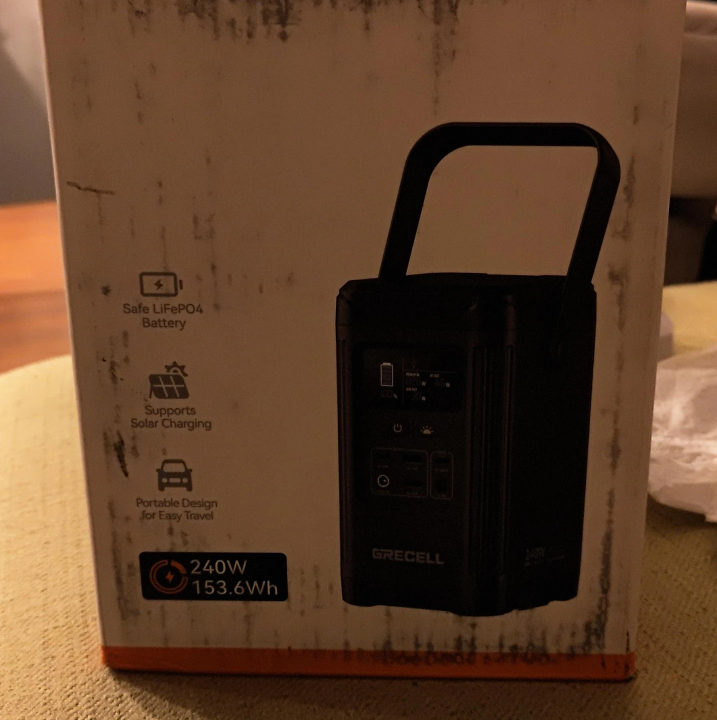 GRECELL 240W Portable Power Station