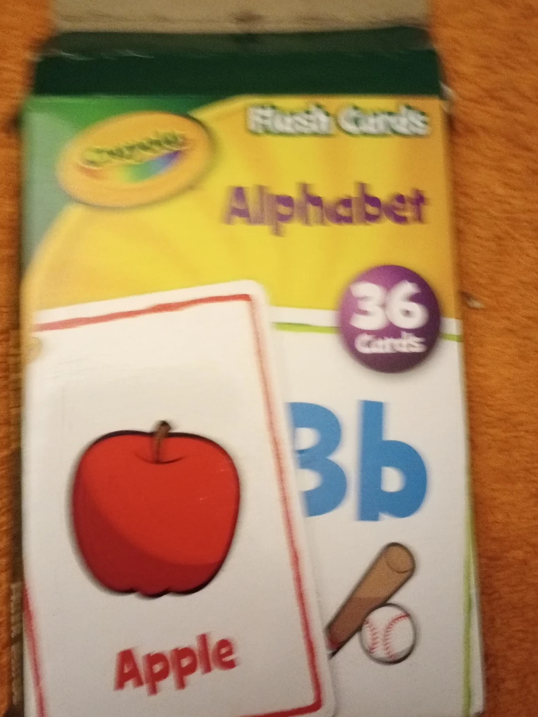 Crayola Alphabet Flash Cards