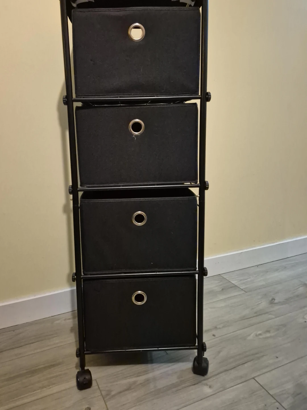 4-Drawer Rolling Storage Cart
