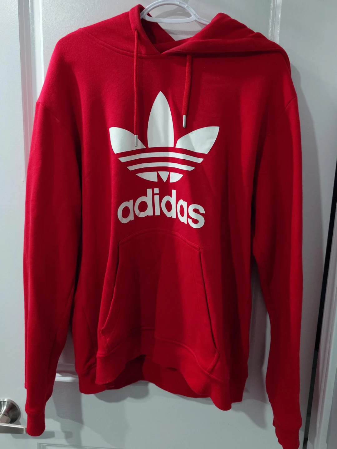 Adidas Trefoil Hoodie - Red