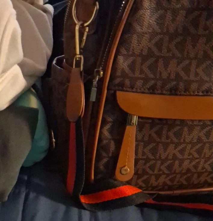 Michael Kors Logo Backpack
