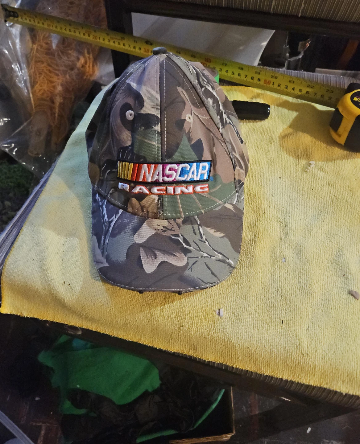 NASCAR Racing Camo Baseball Cap