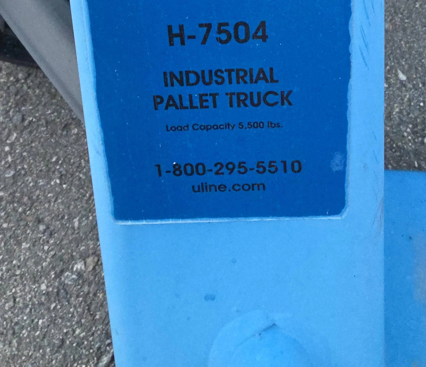 Uline H-7504 Industrial Pallet Truck - photo 2