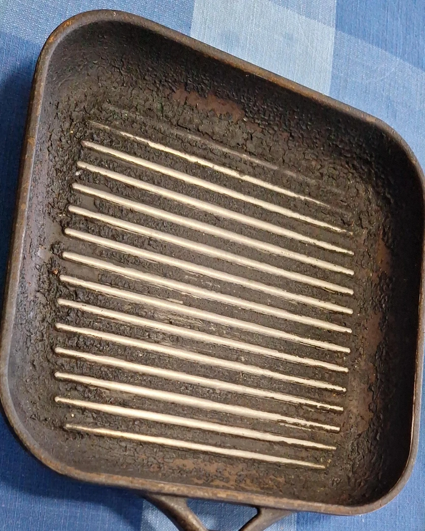 Cast Iron Square Grill Pan