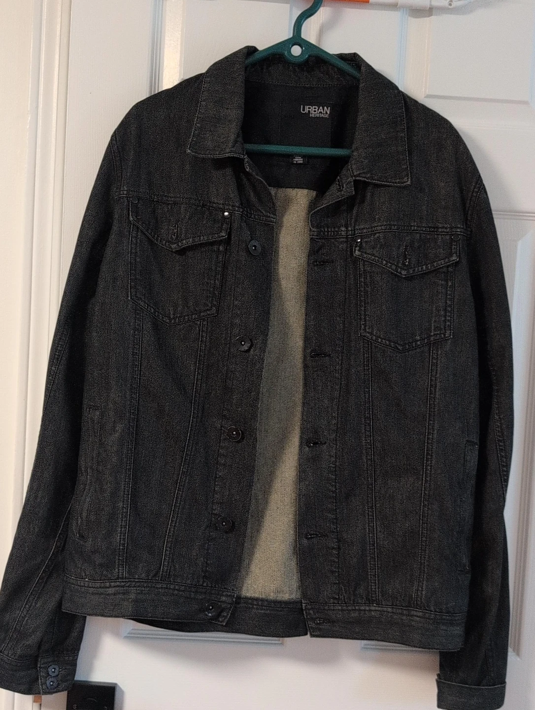 Urban Heritage Black Denim Jacket