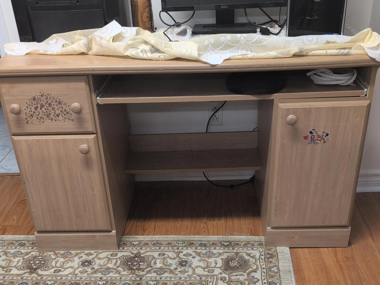 Wooden Computer Desk