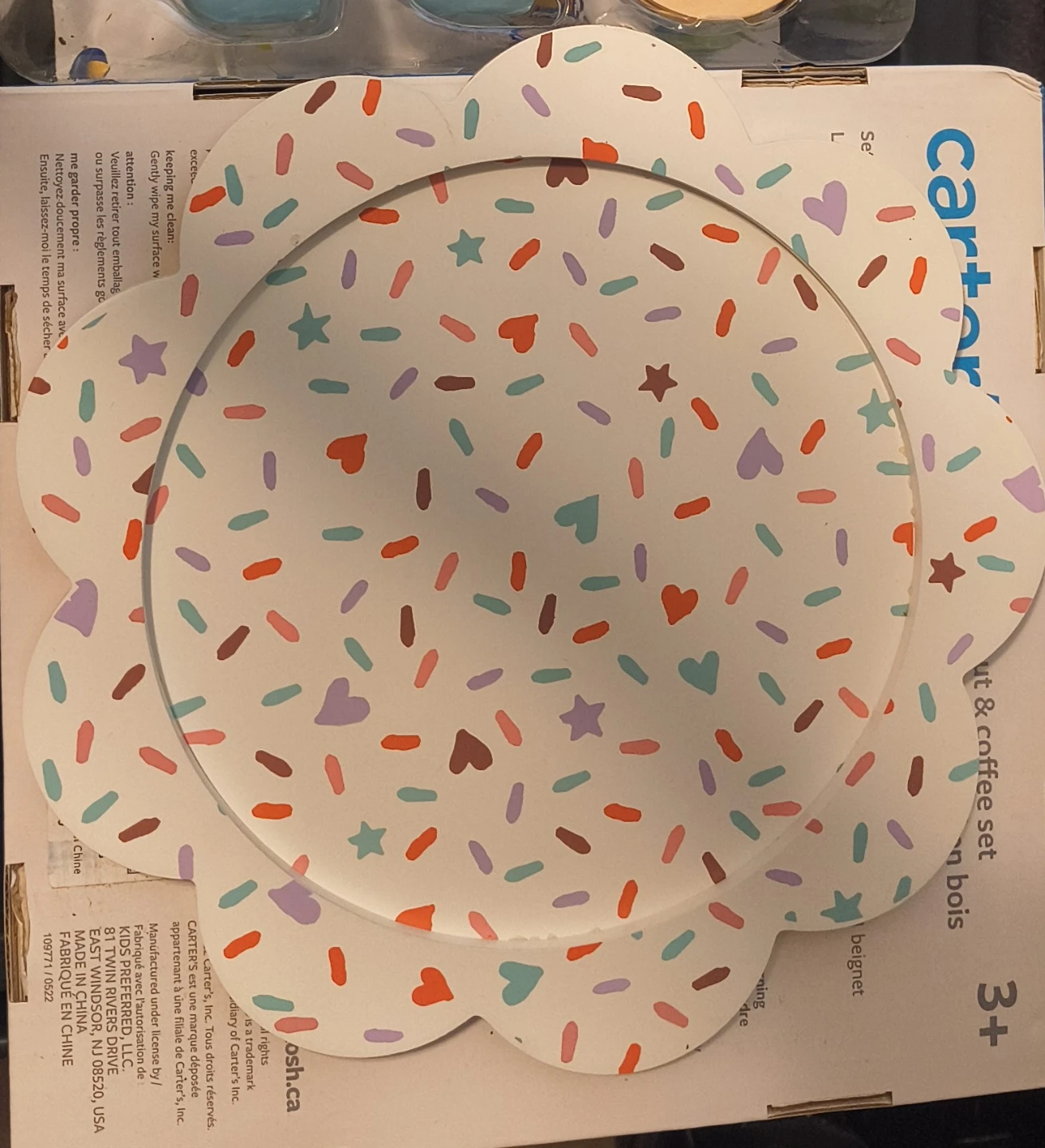 Carter's Wooden Donut & Coffee Tea Set