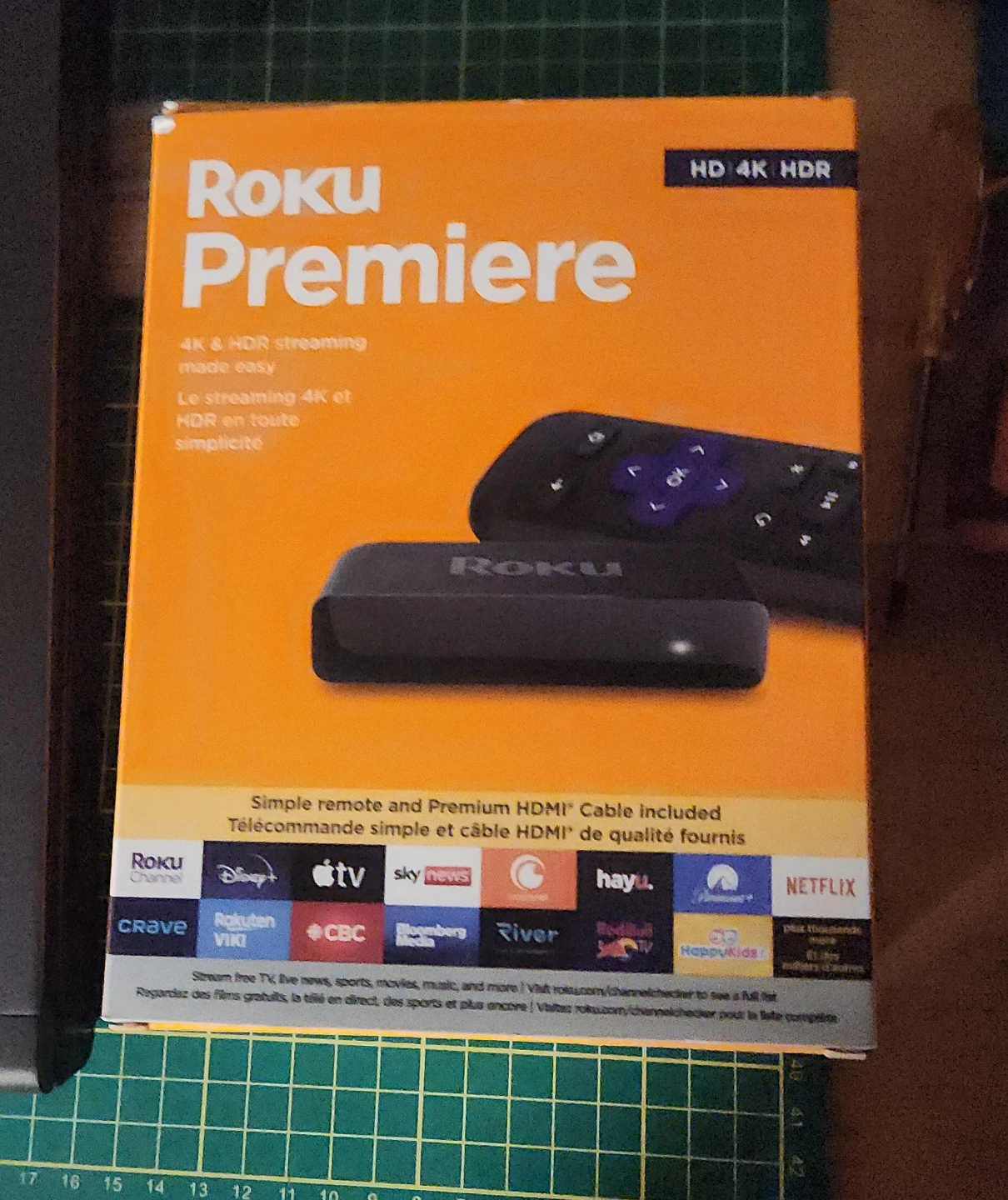 Roku Premiere 4K HDR Streaming Player