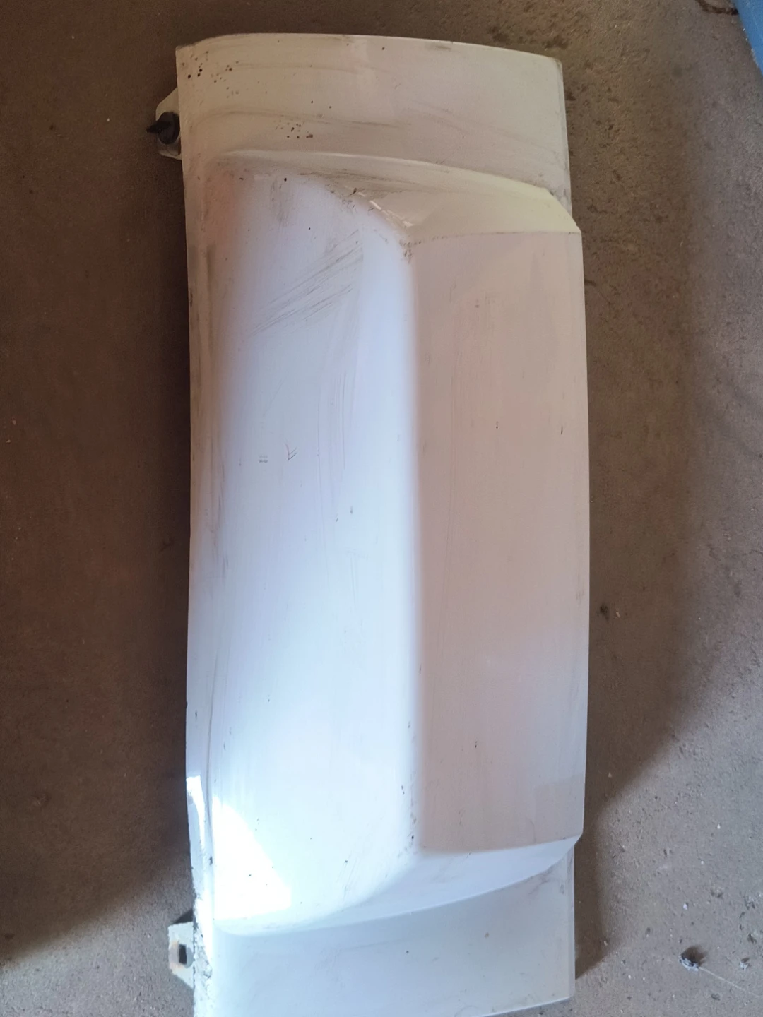 White 2012 yukon Truck Bumper Piece