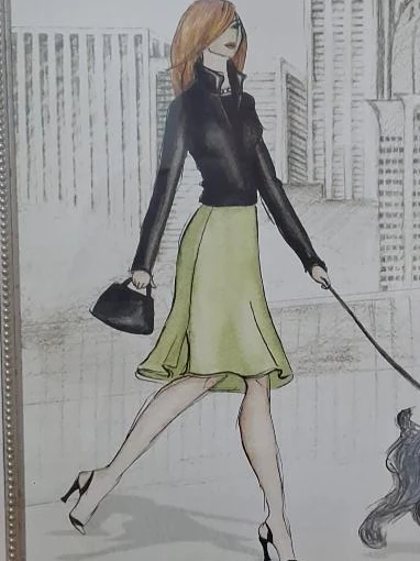 Fashion Illustration Wall Art