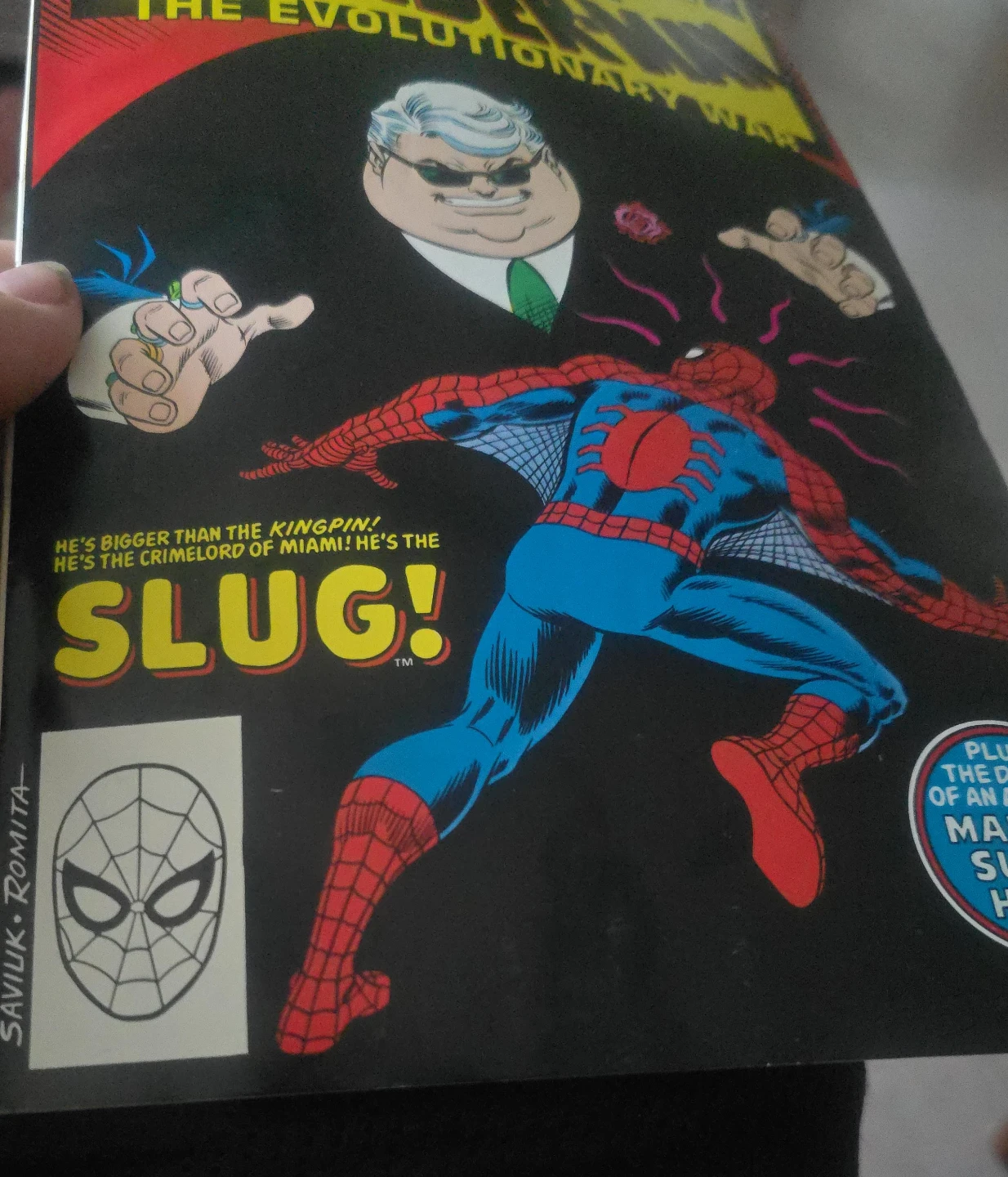 Marvel The Spectacular Spider-Man Evolutionary War Comic